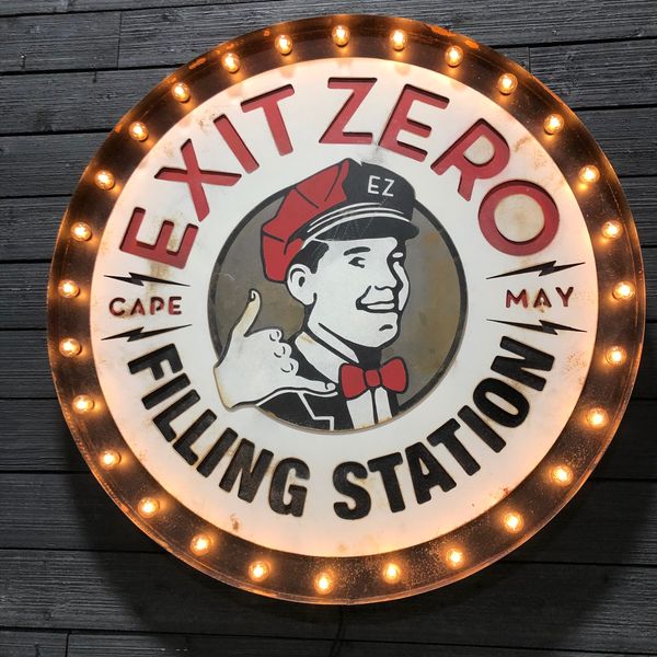 Exit Zero: A Custom Layered Marquee Sign in Cape May, NJ