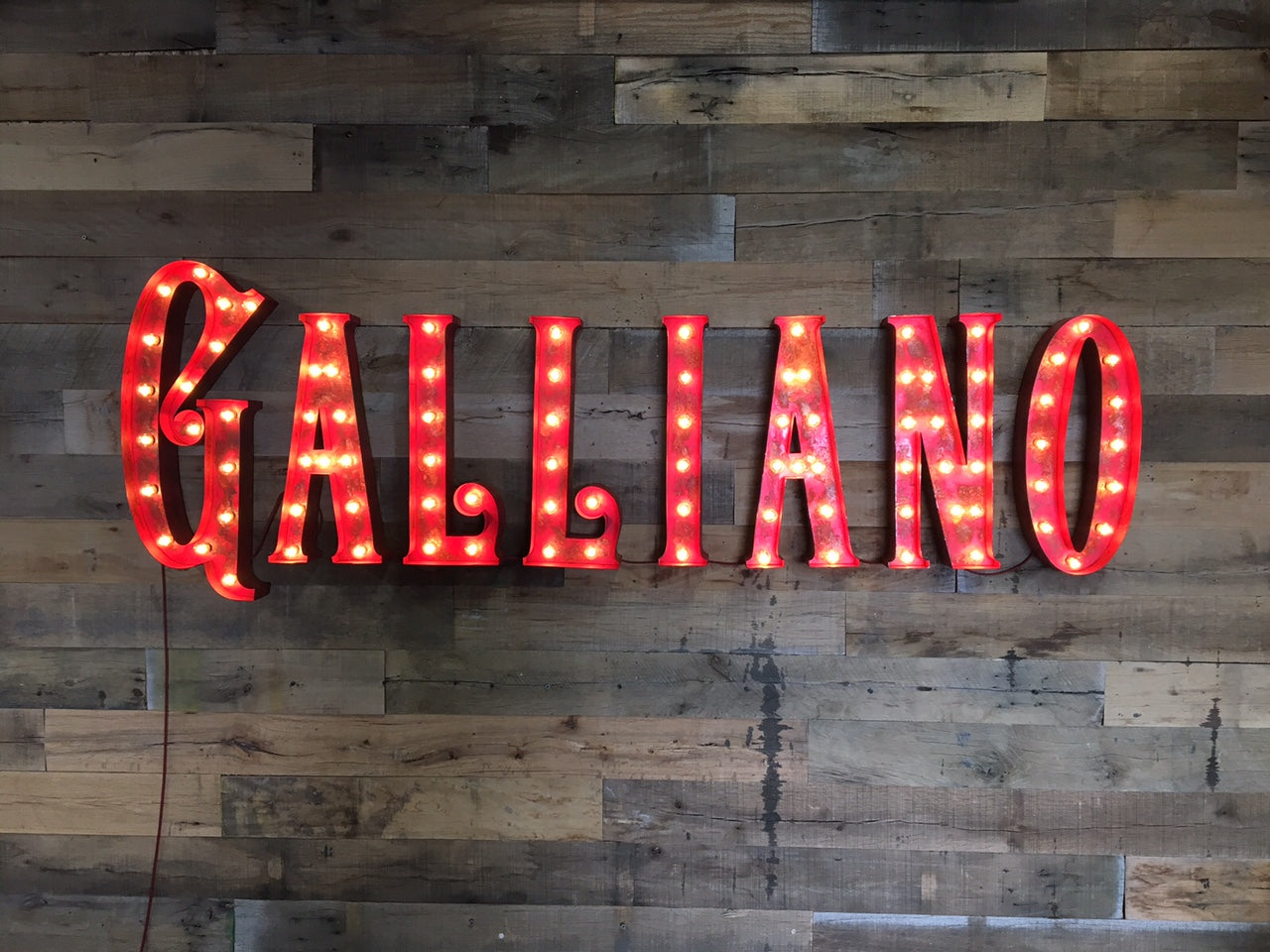 Custom Corporate Marquee Sign for Galliano: Bringing an Iconic Brand to Life in Lights