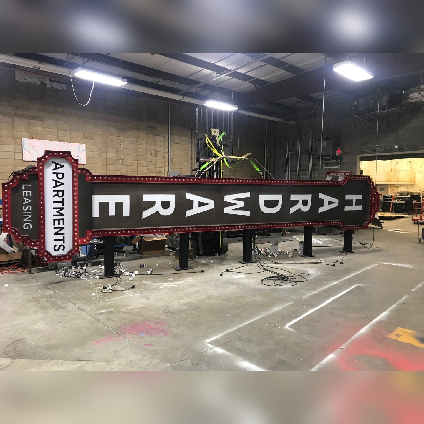 Blade Sign Built to Last: How We Created the Custom Marquee Blade Sign for Hardware Apartments in Salt Lake City