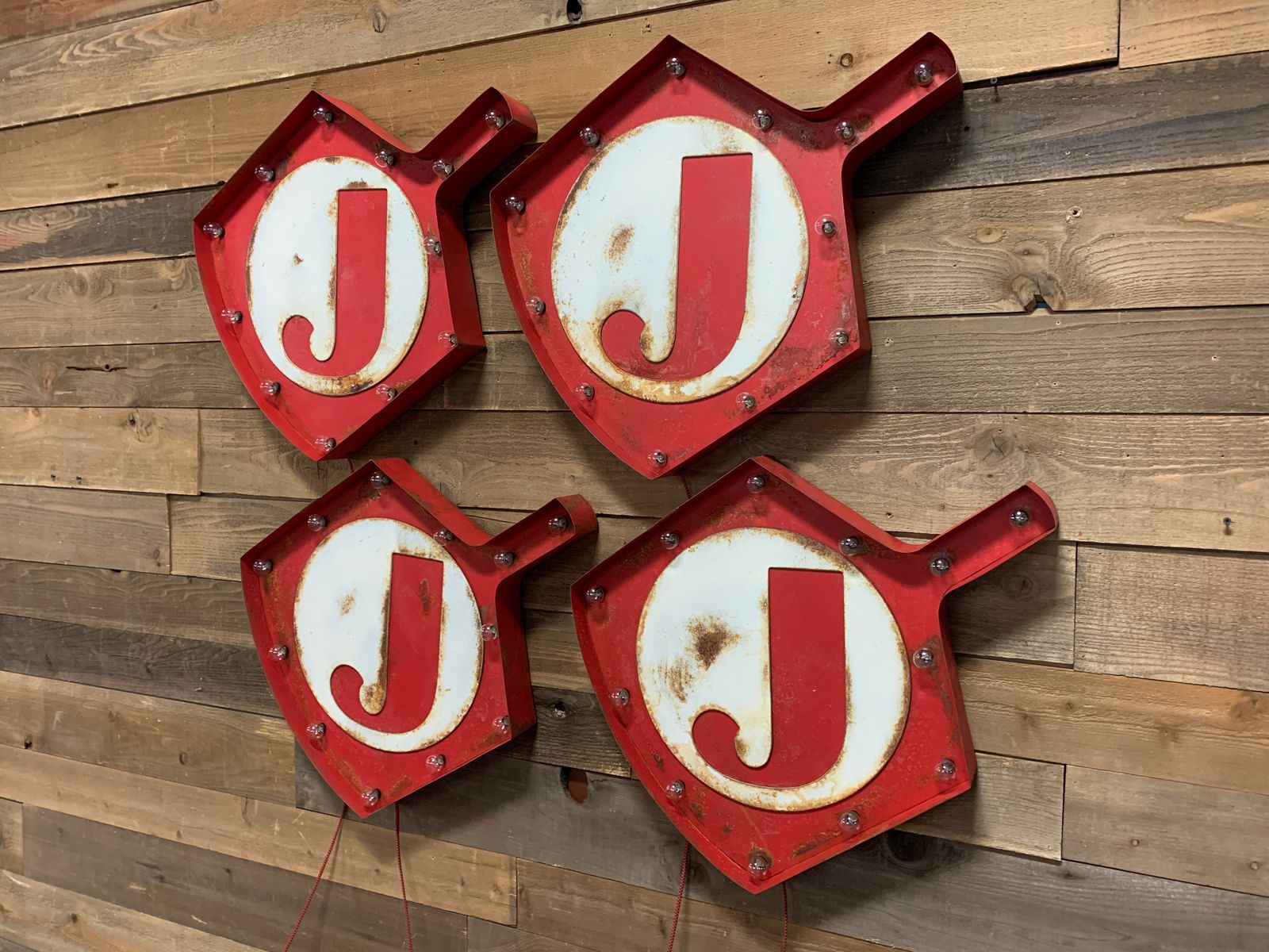 When the Logo Becomes the Sign: Custom Pizza Peel Marquee Signs for Jimano's Pizzeria