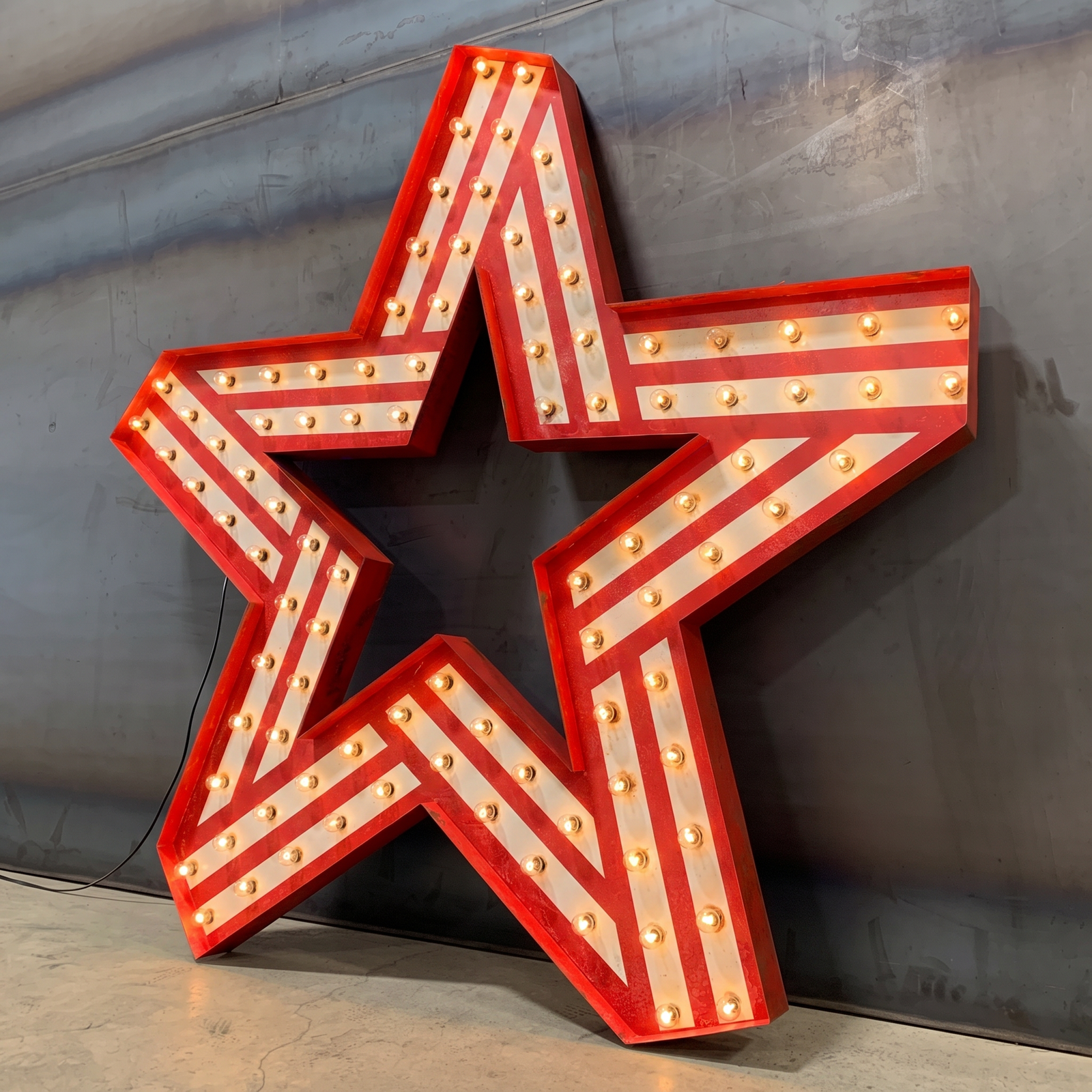 A 5-Foot Star That Hangs From the Ceiling and Stops Every Customer Cold