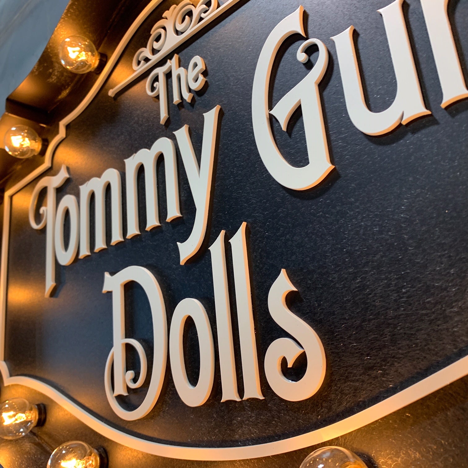 When a Custom Marquee Sign Meets a Graphic Novel: The Tommy Gun Dolls
