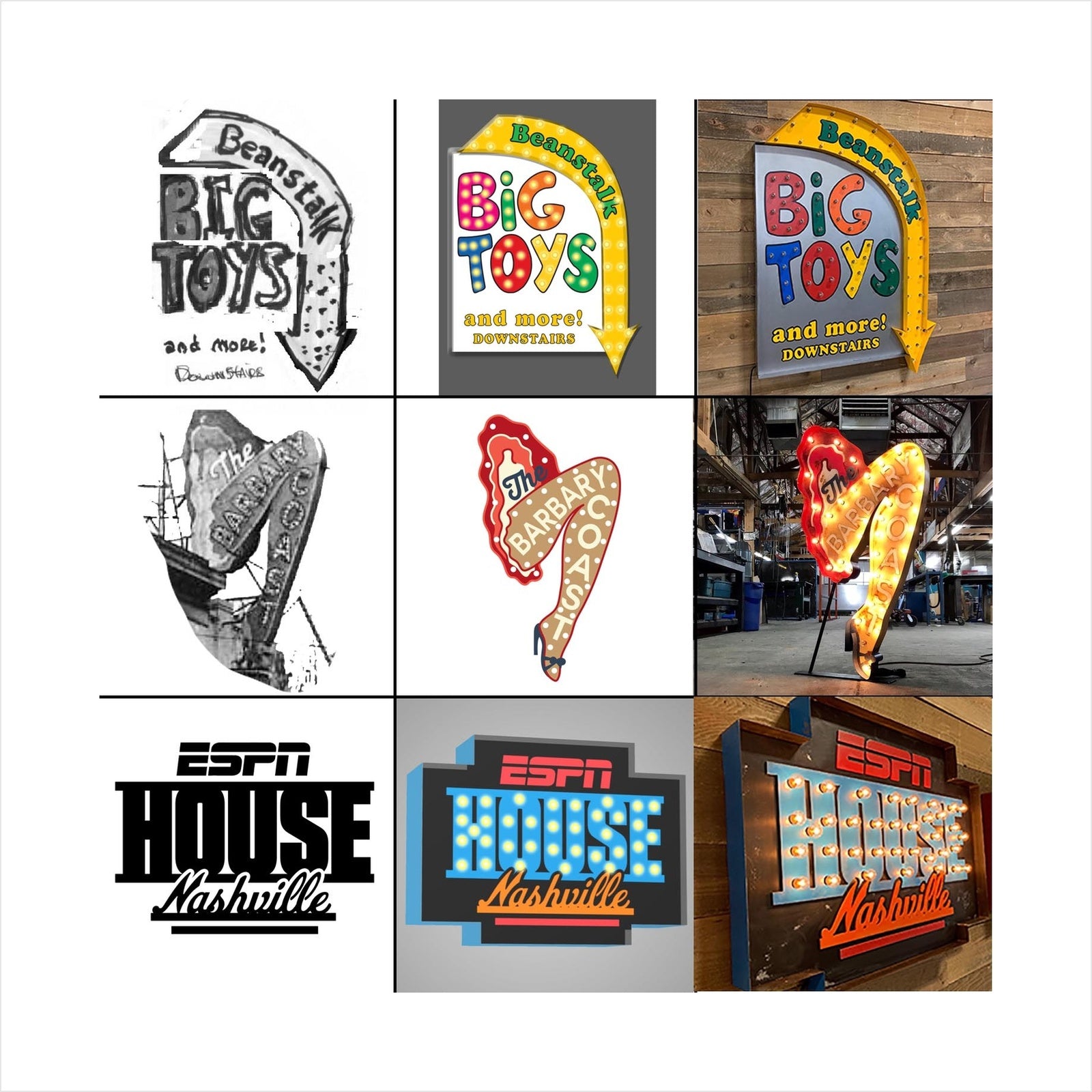 From Sketch, Logo, or Old Photo to Finished Marquee Sign