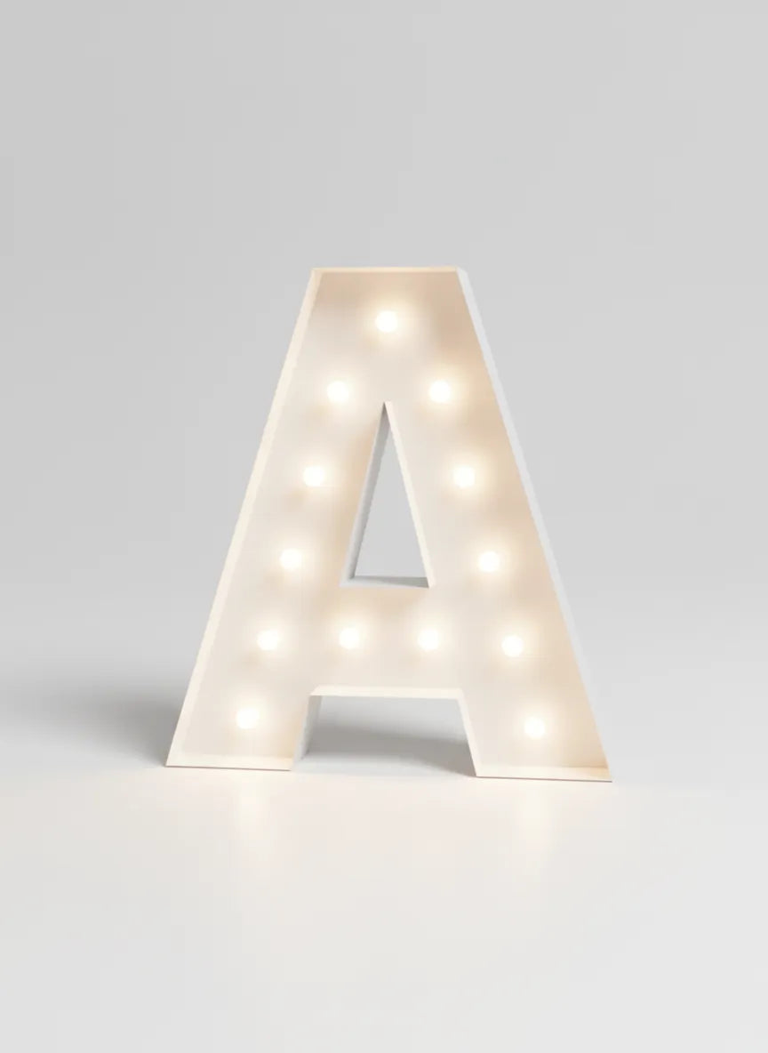 36" Letter A