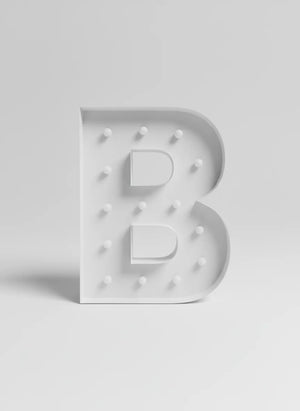 36" Letter B