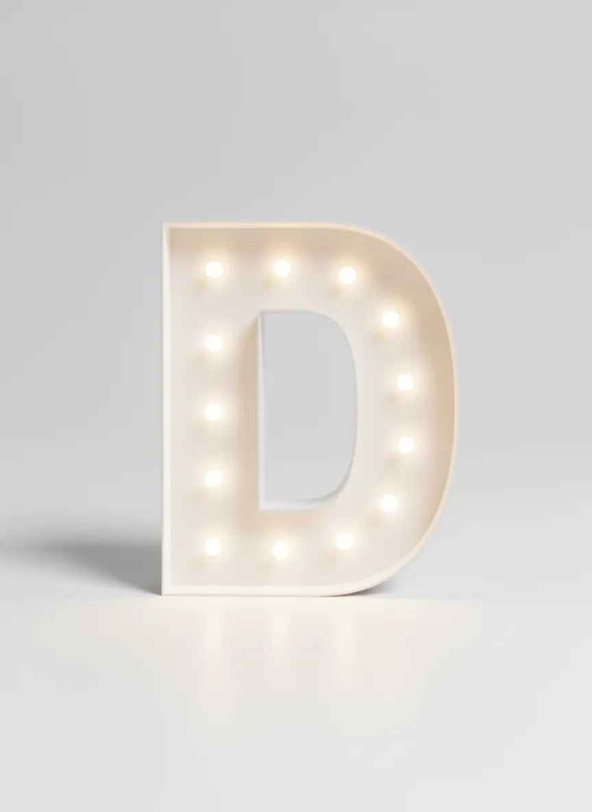 36" Letter D