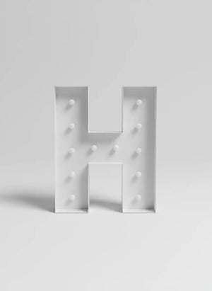 36" Letter H