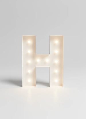 36" Letter H
