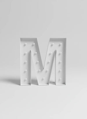 36" Letter M