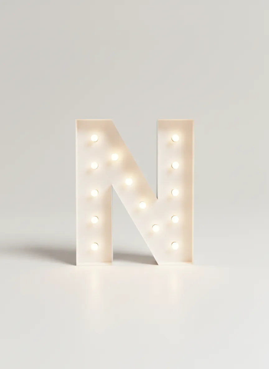 36" Letter N