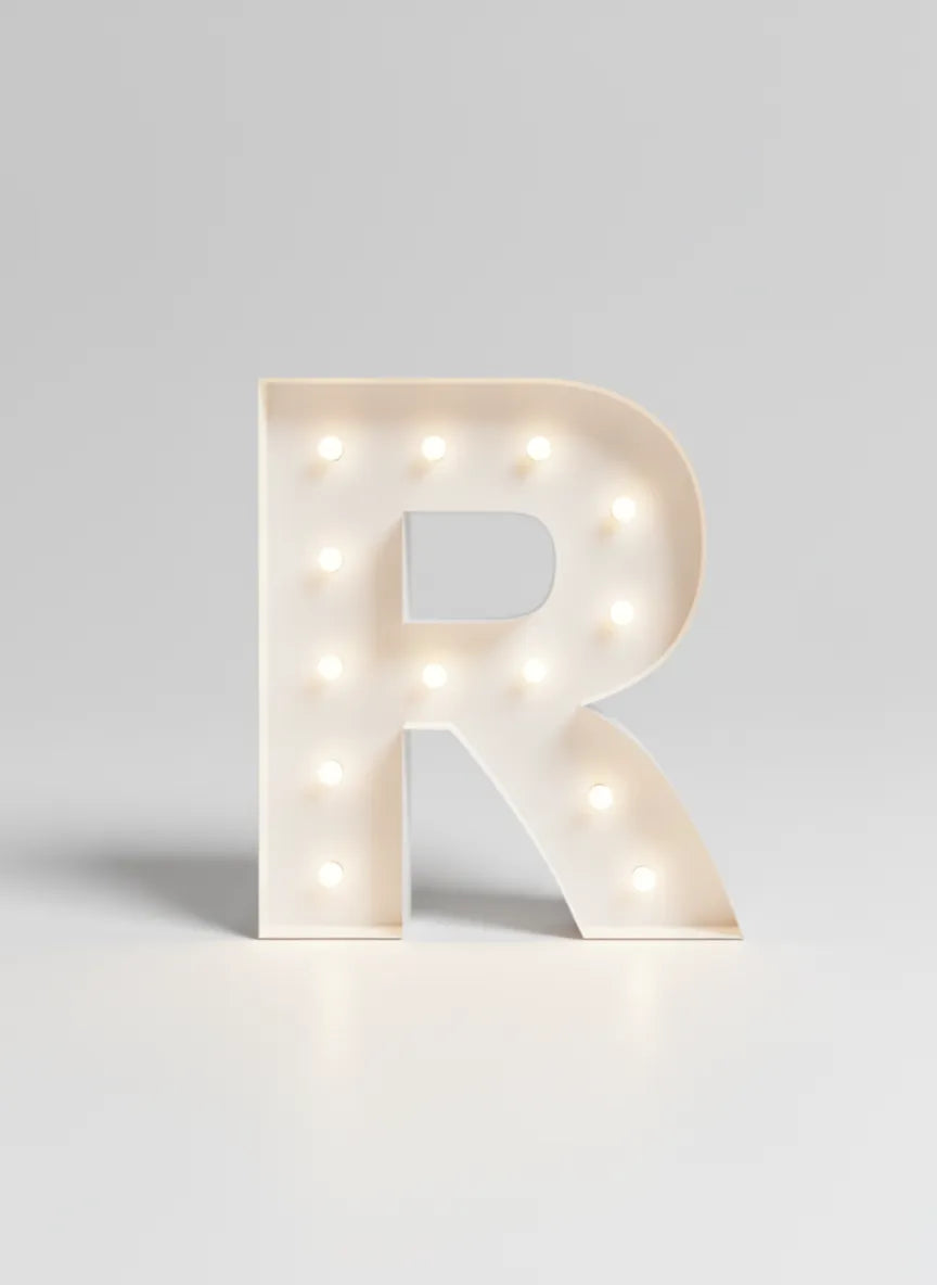 36" Letter R