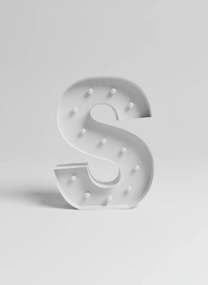 36" Letter S