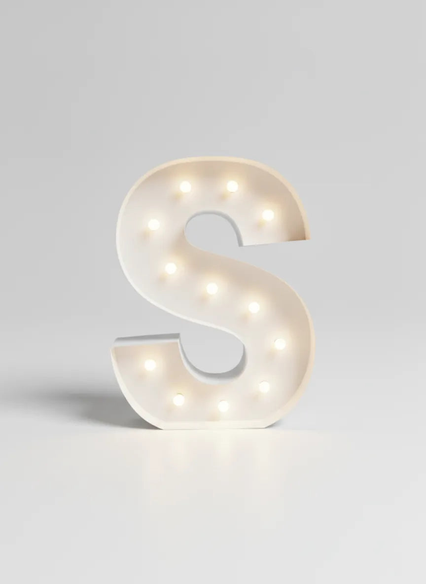36" Letter S