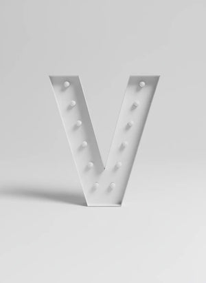 36" Letter V