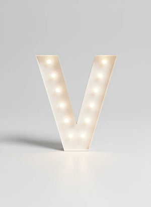36" Letter V