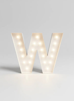 36" Letter W