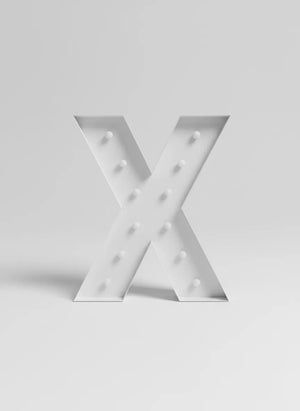 36" Letter X