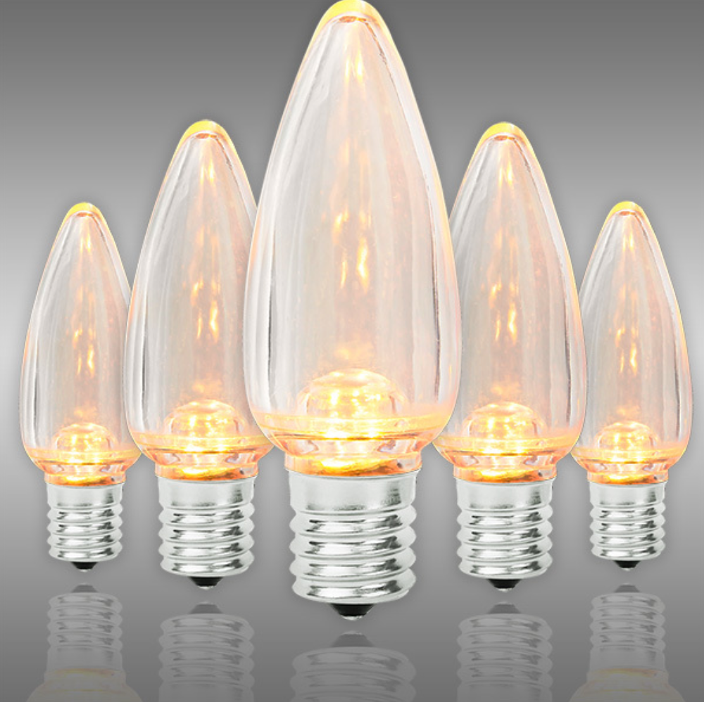 25 Pack C9 size LED Replacement Bulbs for 24"/36" stock marquee signs